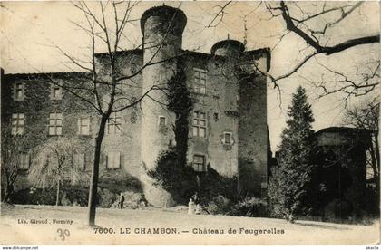 CPA AK Le CHAMBON - Chateau de FEUGEROLLES (359906)