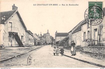 LE CHATELET EN BRIE - rue de Rambouillet