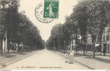 CPA Le Chesnay Boulevard Saint-Antoine