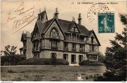 CPA LE CHESNAY Chateau de Manoir (1411278)