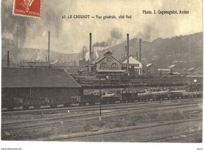 Carte postale ancienne de LE CREUSOT -