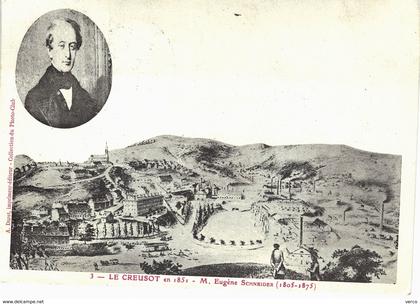 Carte postale ancienne de LE CREUSOT - Eugene SCHNEIDER