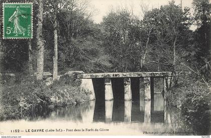 le gavre * le pont dans la forêt du gâvre