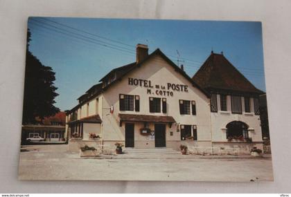 Cpm, le Mele sur Sarthe, hôtel de la poste, Orne 61