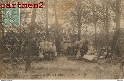 LE MESNIL-SAINT-DENIS MONASTERE LE PARC ANIME 78 YVELINES FAMILLE EUGENE NITHER