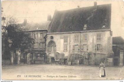 CPA Le Neubourg Vestiges de l'ancien Château