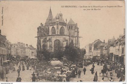 Le Neubourg jour de marché