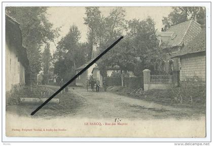 CPA - Le Parcq - Rue des Maçoàns