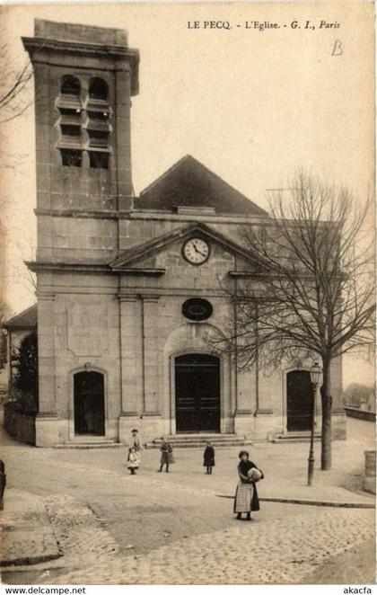 CPA AK LE PECQ Église (617757)