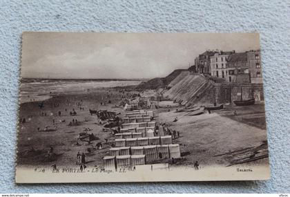 le Portel, la plage, Pas de Calais 62