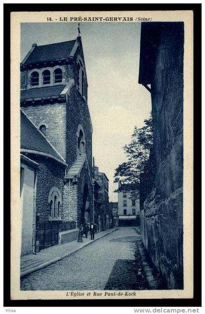 93 Le Pré-Saint-Gervais eglise D93D C93061C RH089466