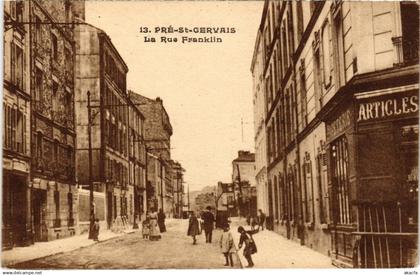 CPA LE PRE-SAINT-GERVAIS Rue Franklin (1353858)