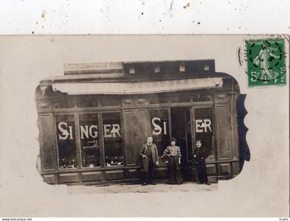 LE PUY-EN-VELAY (  COMMERCE SINGER ) CARTE PHOTO