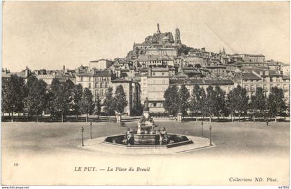 Le Puy-en-Velay, La Place du Breuil