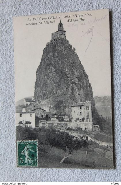 le Puy en Velay, rocher saint Michel d'Aiguille, haute Loire 43