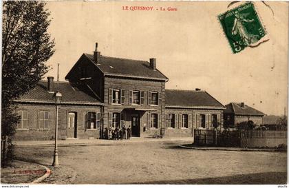 CPA Le QUESNOY - La Gare (391392)