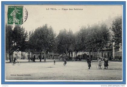 07 - Le TEIL -- Place des sablons