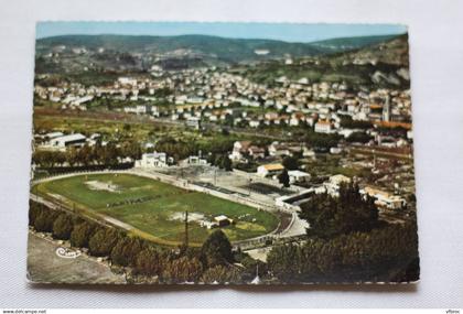 Cpm 1970, Le Teil, vue  générale aérienne, le parc des sports, Ardèche 07