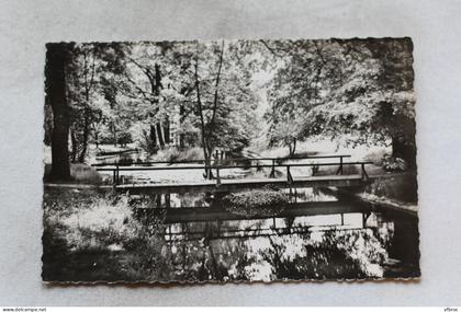 M383, Cpsm, le Vésinet, le pont de l'allée des Œillets, Yvelines 78