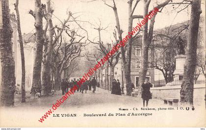 Boulevard du Plan d'Auvergne - Le Vigan - (30) Gard