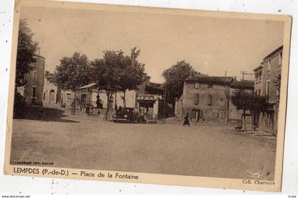 LEMPDES PLACE DE LA FONTAINE