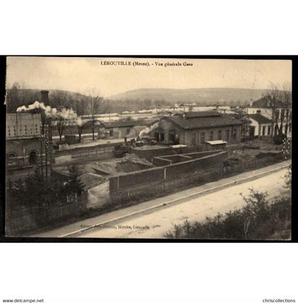 55 - LEROUVILLE (Meuse) - Vue Générale Gare