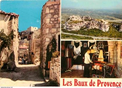 13 - Les Baux de Provence - Multivues - Tisserand Jacquard - CPM - Voir Scans Recto-Verso