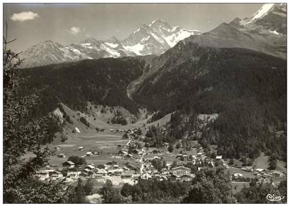 LES CONTAMINES MONTJOIE 74 - Vue générale