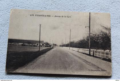 les Essarts le Roi, avenue de la gare, Yvelines 78