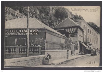 26 - Route des Grands Goulets - Les Barraques - Hotel Combet - Cachet " Hopital Temporaire "