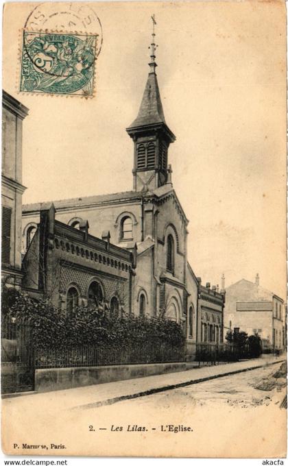 CPA Les Lilas Eglise (1360978)