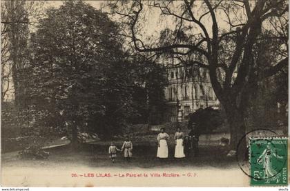 CPA LES LILAS - La Parc et la Villa Roziere (123961)