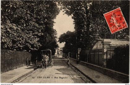 CPA LES LILAS Rue Bagnolet (1352985)