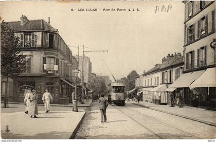 CPA LES LILAS Rue de Paris (1353359)