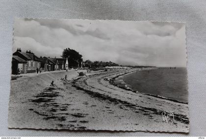 K821, Cpsm, les Moutiers en Retz, la plage et les villas, Loire Atlantique 44