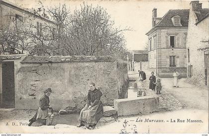 CPA Les Mureaux La Rue Masson