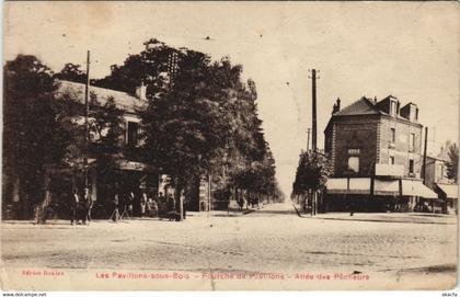 CPA Les PAVILLONS-sous-BOIS - Fourche da Pavillons (123965)