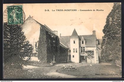 CPA Les Trois-Moutiers, Commanderie de Moulins