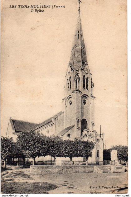 les Trois-Moutiers belle vue de l'Eglise