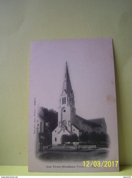 LES TROIS-MOUTIERS (VIENNE) L'EGLISE