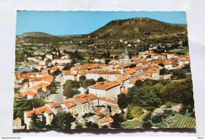 Cpm 1971, les Vans, vue générale aérienne, Ardèche 07