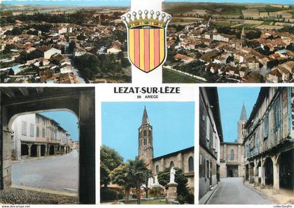 CPSM FRANCE 09 "Lezat sur Leze"