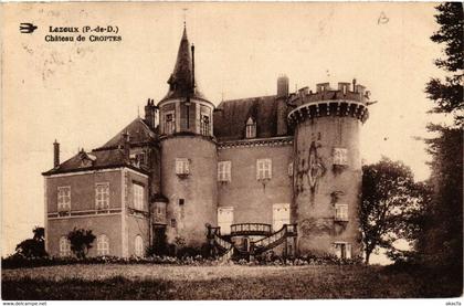 CPA AK LEZOUX Chateau de CROPTES (409832)