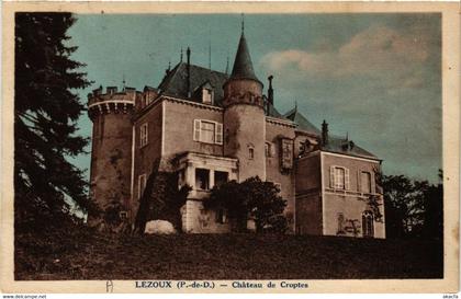 CPA AK LEZOUX Chateau de CROPTES (409833)