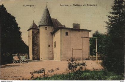 CPA LEZOUX Chateau de Beaupre (1255754)