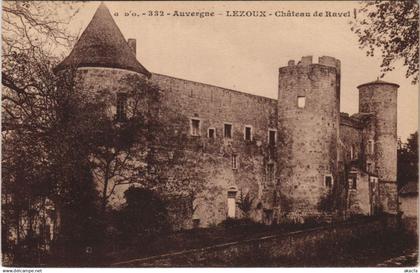 CPA LEZOUX Chateau de Ravel (1252516)