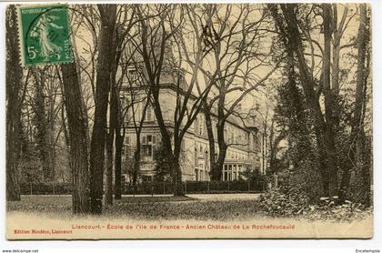 CPA - Carte postale - France - Liancourt - Ecole de l’île de France (CP1911)