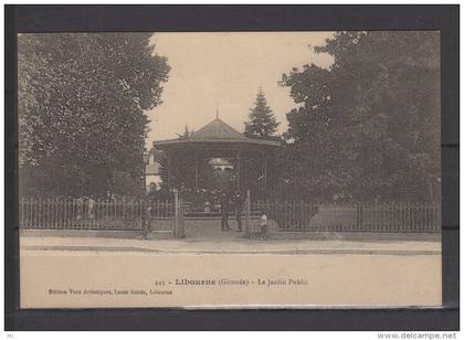 33 - Libourne - Le Jardin Public