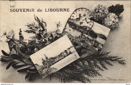 CPA Souvenir de LIBOURNE (28558)