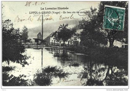 Carte Postale Ancienne de LIFFOL le GRAND